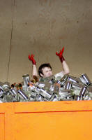 Wozzeck (Gary Magee) ertrinkt