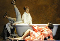 Caesar und Cleopatra im Bad