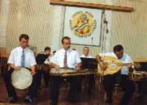 Musiker von "Sogdiana" im grossen Saal des Konservatoriums